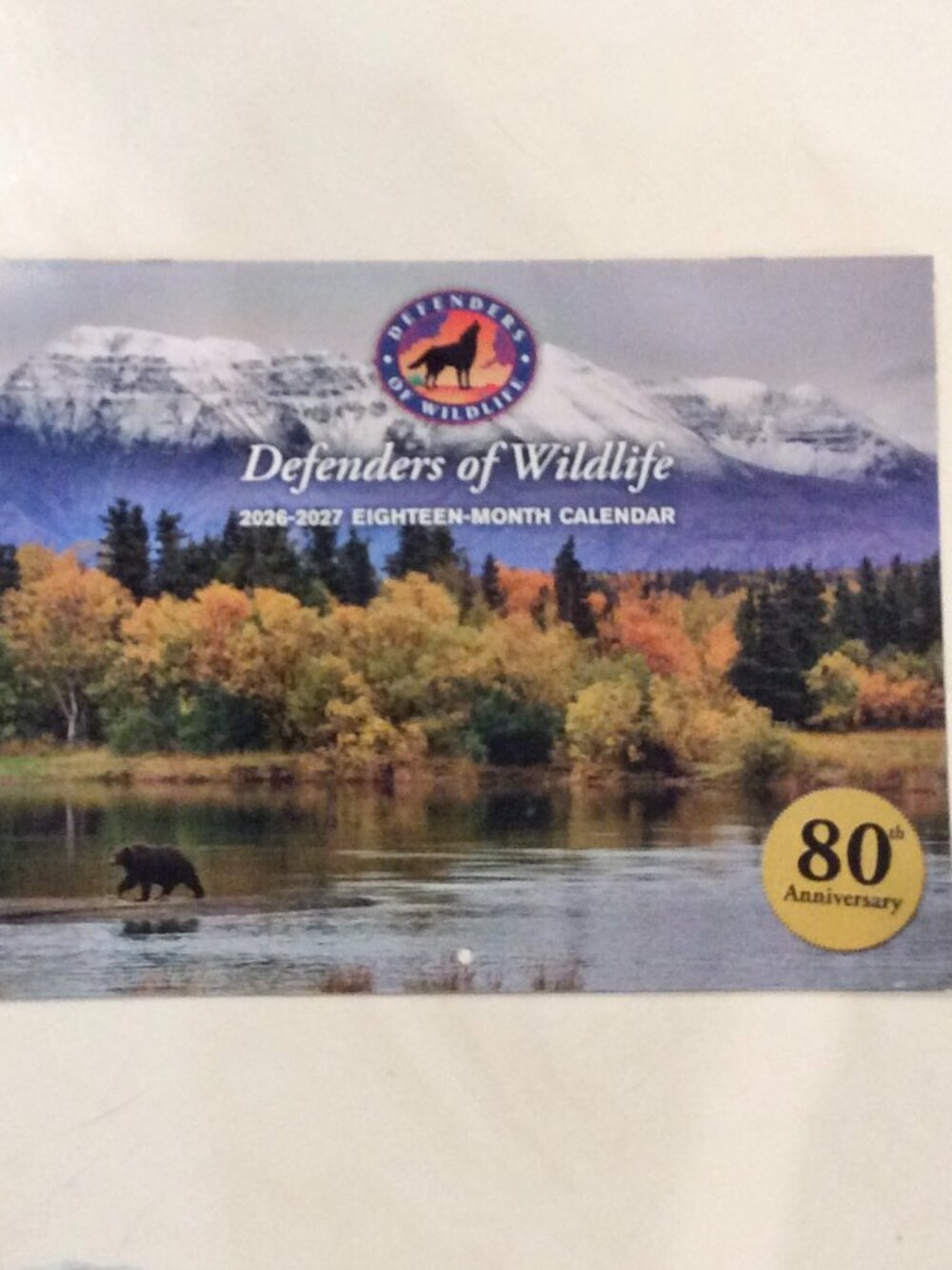 Defenders of Wildlife 2026-2027 Eighteen-Month Calendar